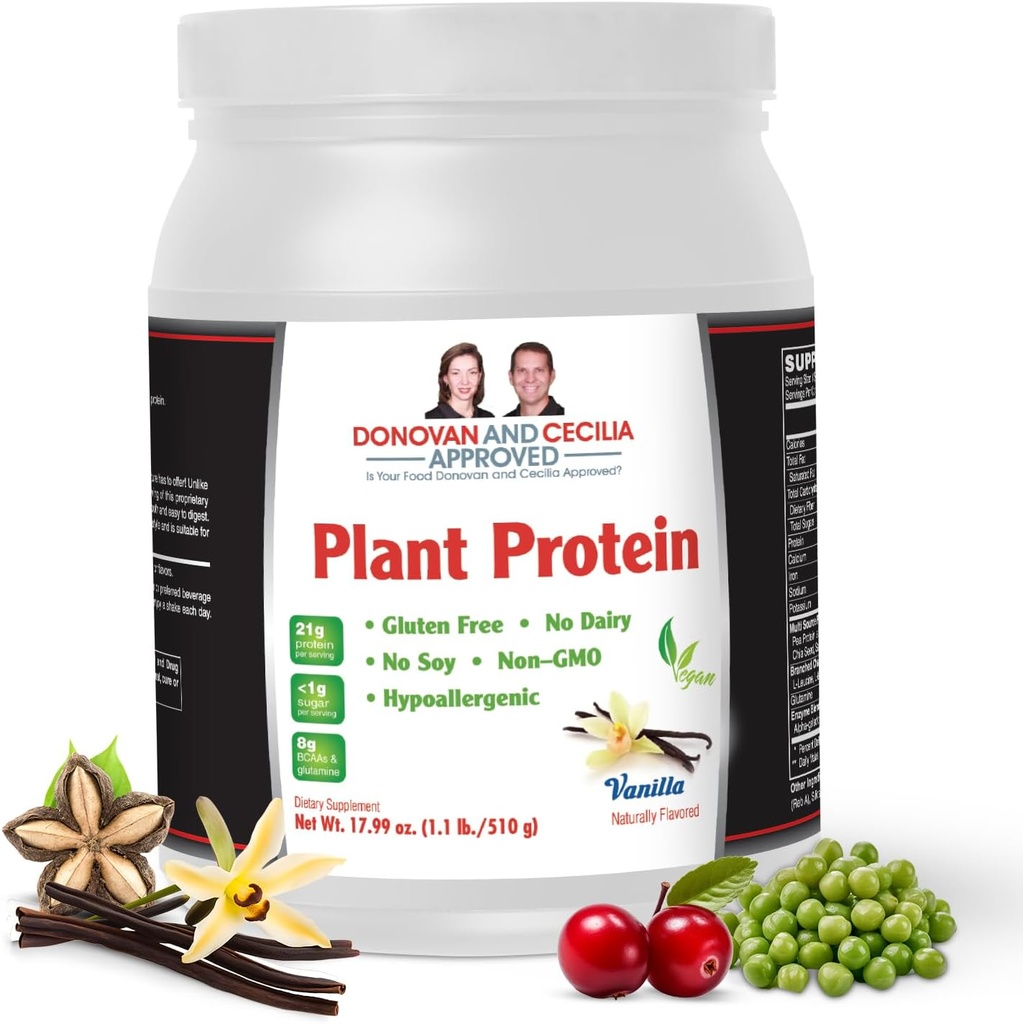 Proteína vegetal vegana (Vanilla), Nutrición DCA