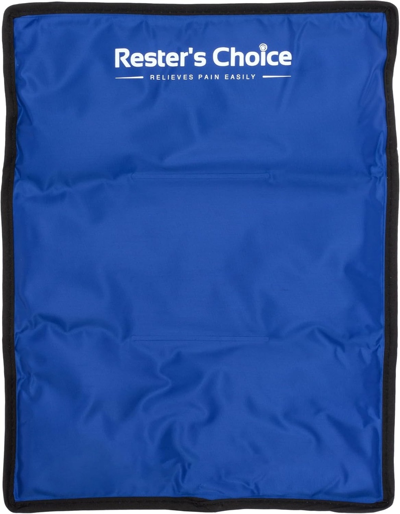 Gel Soft Flexible Ice Pack for Injuries Reusable - (Large: 11"x14.5") para Hip, hombro, rodilla, espalda - Comfy Cold Pack Compresss for Swelling, Bruises, Surgery