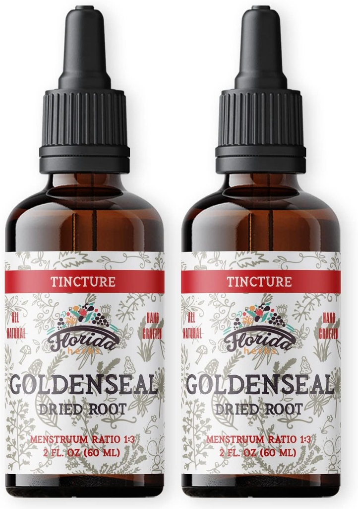 Goldenseal Root Tincture 2 Fl Oz (Pack of 2)