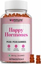 PCOD PCOD Balance Gummies Silencio para Períodos Ordinarios I Humbalance Hormonal, Embarazo Natural Inositol Ayuda Fortificada en el Pelo Facial & Acné , Período Dilatado - Revitalizar, Rebalance, Recarga - Gummies