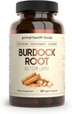 Organic Burdock Root Capsules 1000 mg 60 Servings | Circulation, Blood, Immune, Thyroid, Skin and Joint Support | Vegetarian, Organic, Non-GMO & Gluten Free