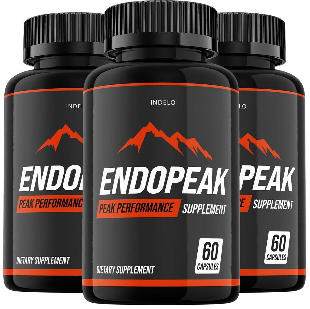 (3 Pack) Endopeak for Men, Endo Peak Advanced Performance Supplements, EndoPeak Performance 24, EndoPeek Reviews (180 cápsulas)