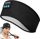 Auriculares para dormir de Perytong Wireless, Auriculares para bandas de Bluetooth con altavoces de Stereo HD Ultra-Thin, Unisex, Perfecto para dormir, entrenamiento,Jogging,Yoga,Insomnia, Viajes aéreos, Meditación