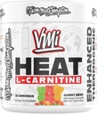 Calor L-Carnitine Powder Enhanced Thermogenic TEN 1500 mg L-Carnitine TEN Maximum Absorption Fórmula ANTE Gran Sabor para Hombres y Mujeres ANTE 30 Servimientos (30 Servir, Oso Gummy)