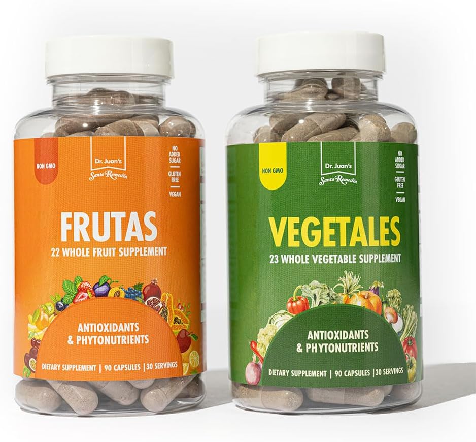 Santo Remedio Fruits, Vegetales Supplements