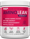 RSP NUTRITION AminoLean Pre Workout Powder, Amino Energy & Weight Management with Vegan BCAA Amino Acids, Natural Caffeine, Preworkout Boost for Men & Women, 30 Serv