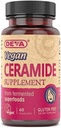 DEVA Vitaminas Veganas Restauración de la piel Ceramida Suplemento Tabletas, 60 Cuenta, 1-Pack