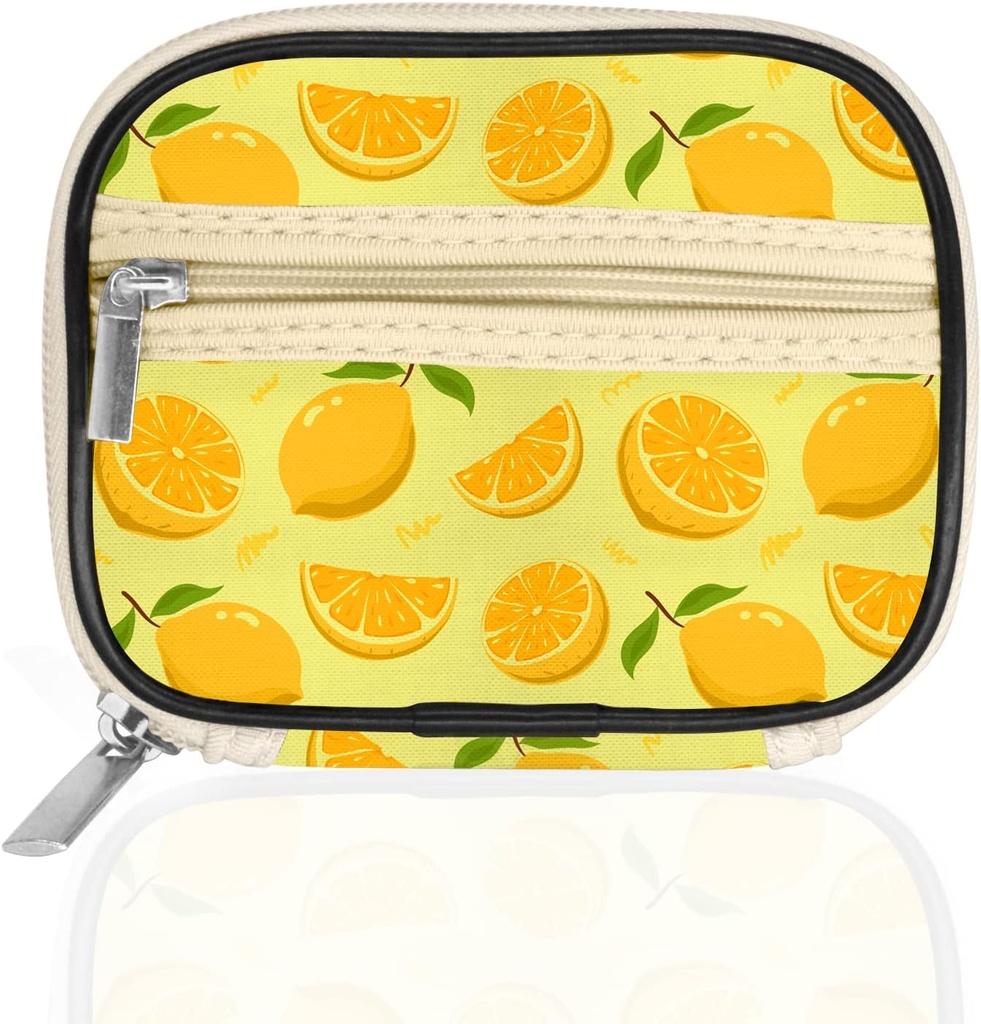 Serfeymi Caja de píldoras de viaje semanal para fines con caja extraíble de 7 días, caja de píldoras de viaje de moda Organizador de píldoras para la medicina, vitamina, suplemento - Amarillo 01