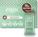Feel Vegan Protein Bares ← Mint Chocolate Chip ← Keto TENIDO Gluten Free Silencio Orgánica Chaga Mushroom Silencio 15g Plant Protein ← Low Carb TEN High Protein ← Dairy Free TEN Low Sugar Silencio Grain Free ← Nut Free ← Soy Free