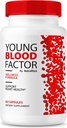 NutraRize Young Blood Factor Capsules - Official Blood Vessel Cleaner Formula, All Natural Supplement to Maintain Healthy Stable Levels, YoungBloodFactor Support Pills Reviews (60 cápsulas)