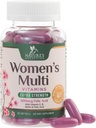 Multivitamínico para Mujeres con Calcio, Ácido Fólico, Vitamina A, C, D, E, " Vitaminas B, Zinc, Hierro para el Hueso, Esquí " Apoyo a la Salud, Multivitaminas para la Energía de las Mujeres Diarios de la Naturaleza - 60 Softgels