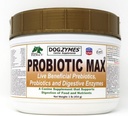 Dogzymes Probiótico Max -10 milliardes de Probióticos, Prebióticos, Enzimas Digestivos - Alivia la Diarrea, Upset Stomach, Estreñimiento, Gas, Alergía, Inmunity &amp; Salud Global (1 libra)