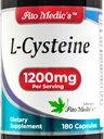 Lab - L-cysteine, 1200 mg por Serving, Free Form Amino Acid - Keratin Support for Skin, Hair & Nails - Glutathione Support, Ultra high Absorption.