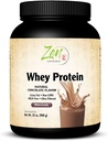 Suplementos Zen - Orgánica Grass Fed Whey Protein 19g Por Serving Keto Friendly - Chocolate 32 Oz-Powder