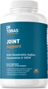 Dr. Tobias Joint Support Suplemento con Glucosamine Chondroitin MSM, admite tejidos conectivos, función y flexibilidad, suplementos conjuntos de fuerza adicional para hombres y mujeres, 240 cápsulas