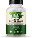 Increíbles Botánicos Verdes Café Bean Extract Tabletas - Coffea Arabica - 200mg 50% Clorogénico Ácido - 30 Cuenta