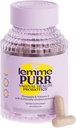 Lemme Purr Vaginal Probiotics for Women - Promotes pH Balance, Healthy Vaginal Odor &amp; Urinary Tract Health w/Lactobacillus Blend, Clinically Tested Strains, Pineapple &amp; Vitamin C - 60 Veggie Capsules