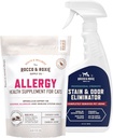 Rocco &amp; Roxie Cat Alergy Suplementos " Stain " Odor Eliminator Bundle