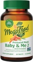 MegaFood Baby &amp; Me 2 Prenatal Vitamina y Minerales - Vitaminas para Mujeres - con Folate (Folic Acid Natural Form), Choline, Iron, Iodine y Vitamina C, Vitamina D y más - 60 Tabs (30 Servimientos)