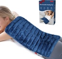 Comfytemp Extra Large Microwavable Calefacción Pad para el alivio de dolor de espalda, 12"x23" 3.7 LB Moist Heat Pad para el hombro de cuello, calambres, Terapia Física Regalos Día de las Madres para dolores, Juntas