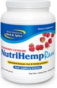 NORTH AMERICAN HERB &amp; SPICE NutriHemp Raw, Raspberry Extreme - 28.2 oz - Arroz marrón rociado &amp; Hemp Protein - con alta antioxidante, Ketone-Rich Raspberry Powder - Vegan, Non-GMO - 28 Servimientos