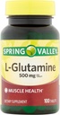 Valle de primavera - L-Glutamina 500 mg, 100 tabletas