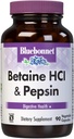 BlueBonnet Betaine HCI Plus Pepsin Vegetarian Capsules, 90 Conde