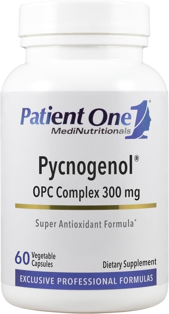 Pacientes Un Pycnogenol Complejo OPC 300mg ← Suplemento para apoyar la salud vascular y el envejecimiento saludable*