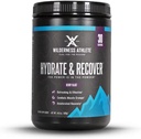 Wilderness Athlete - Hydrate & Recuperar ANTE Liquid Hydration Powder Electrolyte Drink Mix - Recover Faster with Bcaas - Hydrate Powder with 1000mg of Vitamin C - 30 Serving Tub (Berry Blast)