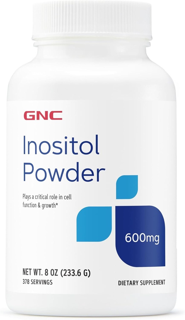 GNC Inositol Powder 600mg, juega papel crítico en la función celular y el crecimiento, 378 servicios