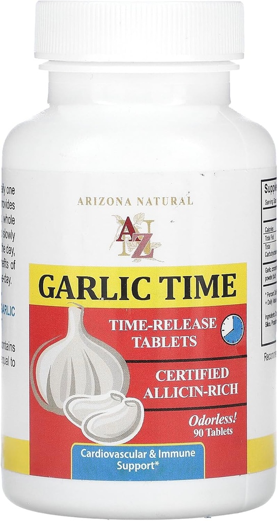Garlic TR 1800 mg Time-Released Tabs, 90 Count