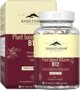 Vitamina B12 Suplemento para Hombres " Mujeres " , Fórmula Orgánica para Vegetarianos " Veganos para apoyar la función cerebral del sistema nervioso " , Caplet