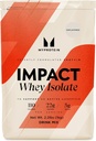 Myprotein Impact Whey Protein Isolate, 2.2 Lbs (40 Servings) Unflavored, 22g Protein, 3.5g Glutamine " 4.5g BCAA Por Serving, Shake for Muscle Strength " Recovery