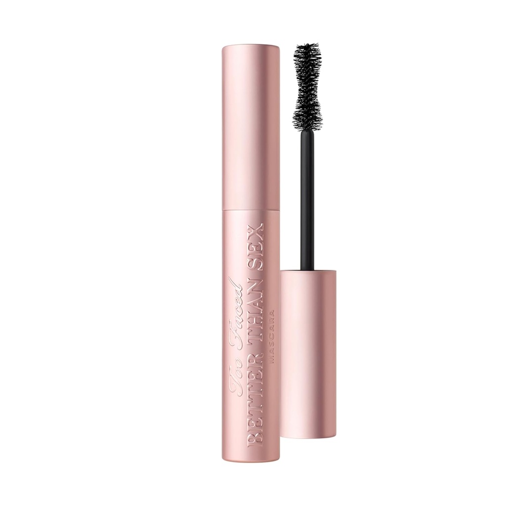 Too Faced Better Than Sex Volumizing Mascara ← Dramatic Volume + Longitud  sometida Cruelty Free