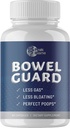 Bowel Guard - Suplementos enzimáticos activos de base vegetal con Probióticos - Ayuda de digestión probiótica - para Bloating y Gas - Suministro de 30 días - Paleo - Keto - 60 Ct