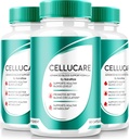 (Pack of 3) Celucare Capsules, The Powerful Blood Support, Maximum Power Formula for Maintaning Healthy Levels, All Natural Pills to Improve Health, Cellu Care Tablets Reviews (180 cápsulas)