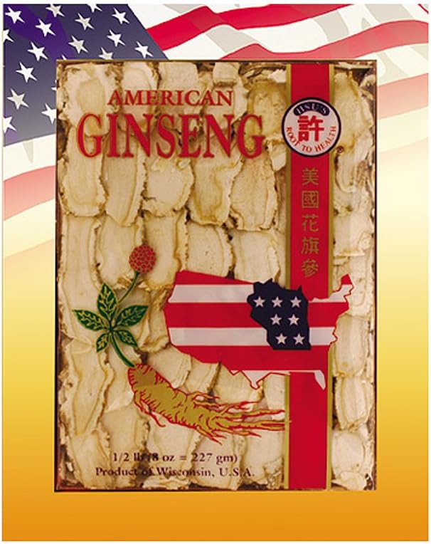 Hsu's Ginseng SKU 126-8  Mixed Medium-Large Slices ¦ Cultivated American Ginseng from Marathon County, Wisconsin EE.UU.