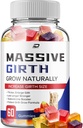 Massive Girth Gummy para Hombres - MassiveGirth Hemp Gummies Advanced Formula Reviews (1 Pack - 60 Gummies)
