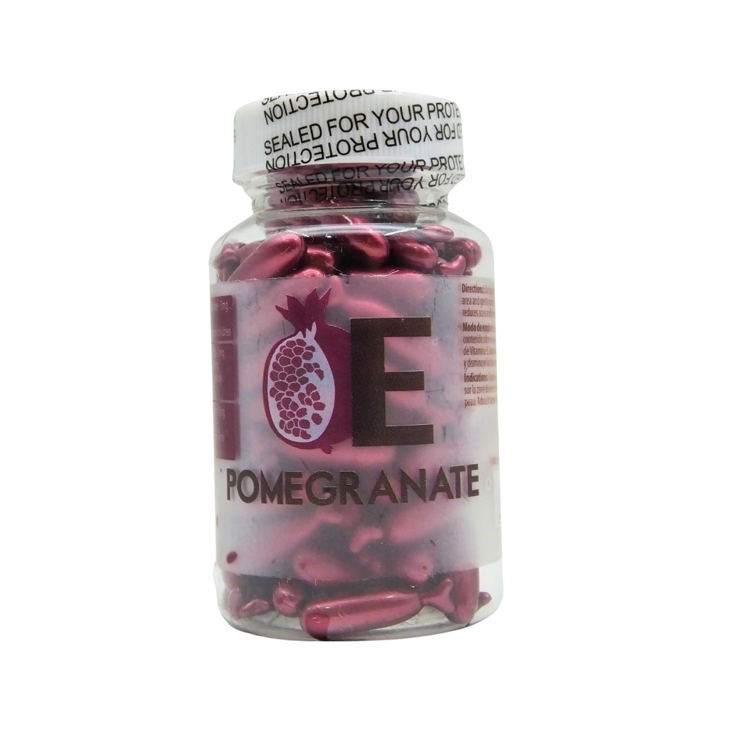 Pomegranate Skin Oil Capsules by EasyComforts - 90 cápsulas