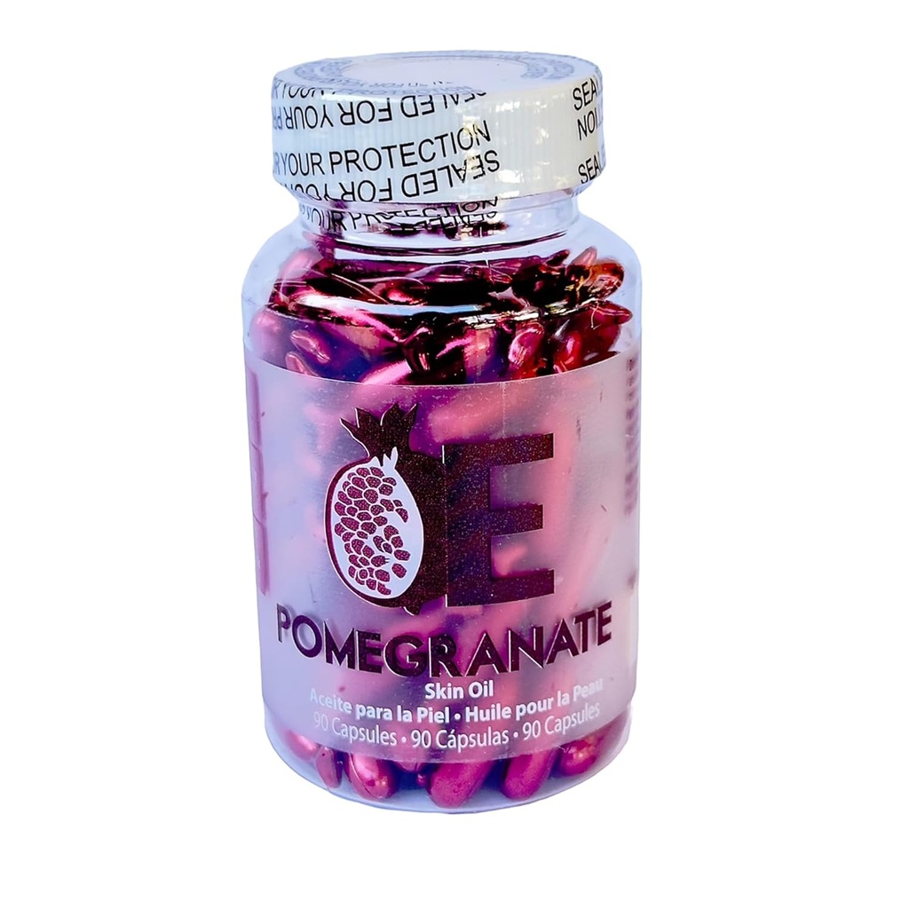 Pomegranate Skin Oil Capsules by EasyComforts - 90 cápsulas