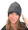 Dolor de cabeza sombrero Gel Cube Hat -Migraine Cap for Tension Headaches and Migraine Black
