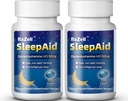 Ayuda para dormir, Diphenhydramine Softgels 50mg, Easy-to-Swallow, soporta un sueño más profundo y relajado, no-Forming (220 Conteos ← Pack of 2)