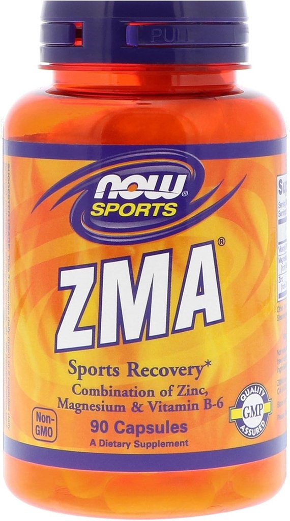 Ahora Alimentos ZMA cápsulas, 800 mg, 90 cápsulas