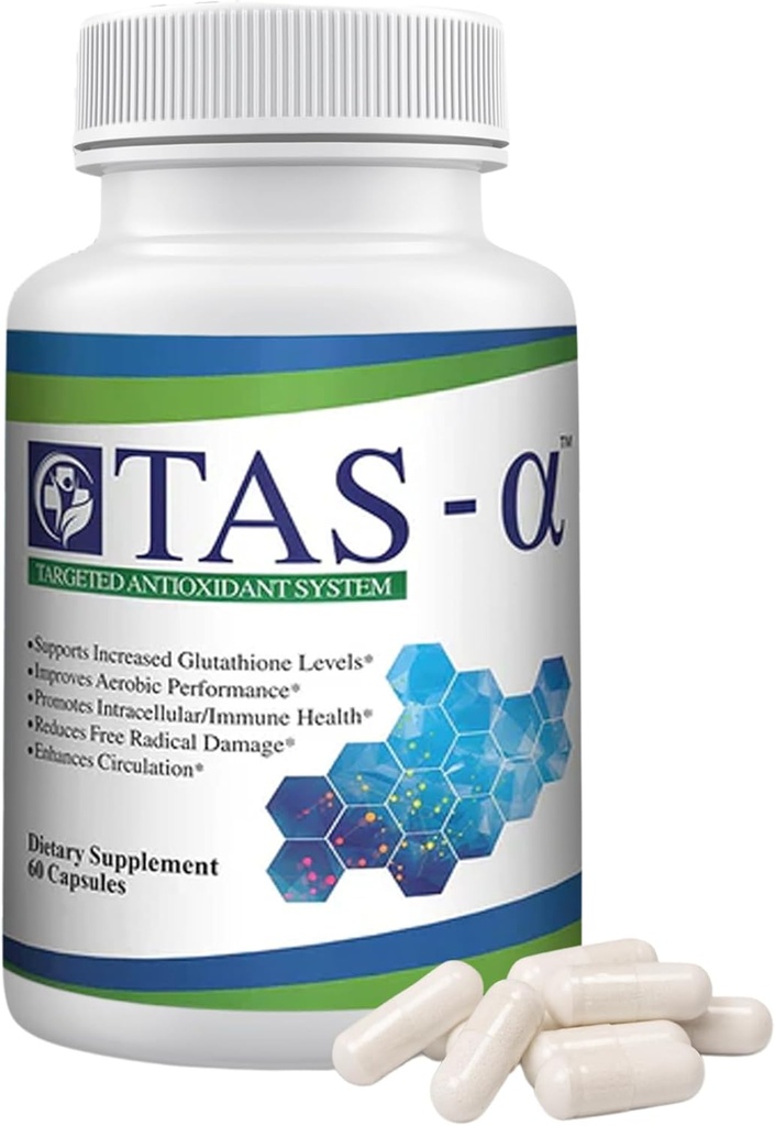 Prescript-Asist Targeted Antioxidant System – Multivitamin Supplement Pure Reduced GSH with Vitamin C, L-Taurine & R-Alpha Lipoic Acid Immune Support Liposomal Glutathione Supplement, 60 Capsules