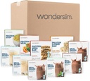 Wonderslim 2 Week Weight Loss Meal Kit – 70 Listo para Comer Alimentos dietéticos para la pérdida de peso, Prepackaged Meals &amp; Snacks para Hombres &amp; Mujeres, con Estructura integrada para el éxito a largo plazo