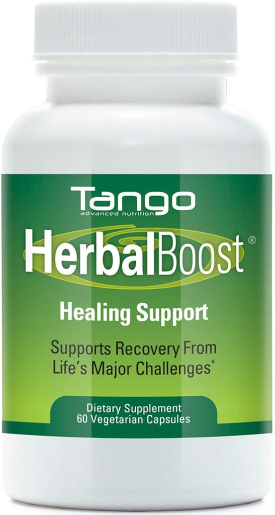 Herbal Boost Natural Herbal Recovery Supplement Supports Healthy Circulation to Aid in Recovering from Life's Major Challenges (60 Vegetarian Capsules)