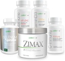 Premium Maximum Defense Value Kit: Este kit de 5 Suplementos Premium y Vitaminas Incluye: Zimax, Selenium + Spirulina, Glutathione MT + Zinc, Vitamina D3, y C-Imm.