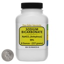 Bicarbonato de sodio [NaHCO3] 99% ACS Grade Powder 8 Oz en una botella de ahorro de espacio EE.UU.