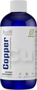 Liquid Ionic Chelated Copper ← Elixir natural para el tejido conectivo saludable ¦ Healthy Hair, Skin, Nails & Collagen ¦ Healthy Iron Levels ← Mood Balance  3 Month Supply
