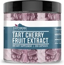 Elementos terrestres Tart Cherry Extracto 200 cápsulas, Puro " Undiluido, No aditivos